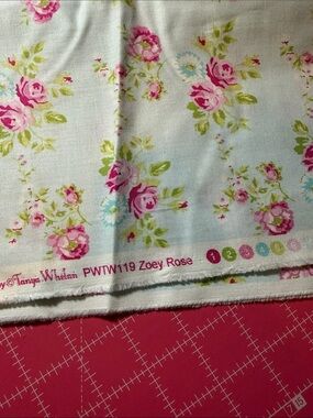 1yd Free Spirit Zoey Garden by Tanya Whelan Cotton Fabric